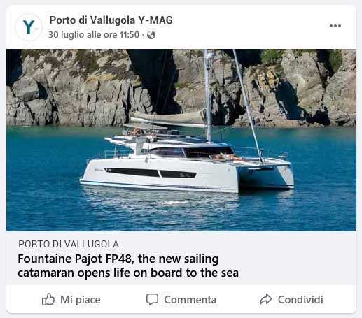 risultato link su Facebook